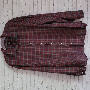 Volcom Men's Long-sleeved Button-Down Classic Fit Shirt, Size XXL